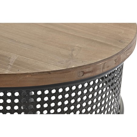 Recibidor DKD Home Decor Marrón Negro 120 x 65 x 77 cm