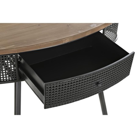 Recibidor DKD Home Decor Marrón Negro 90,5 x 39 x 78 cm