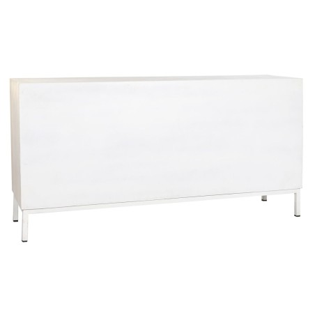 Credenza DKD Home Decor Bianco Metallo Legno di mango 152 x 40 x 77 cm