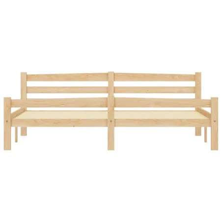 Cadre de lit sans matelas bois massif de pin 180x200 cm