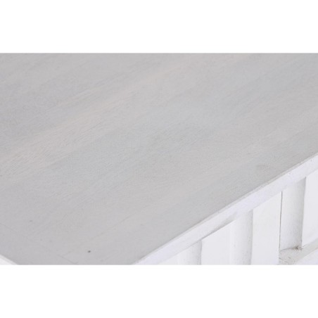Mesa de Comedor DKD Home Decor Blanco Metal Madera de mango 180 x 90 x