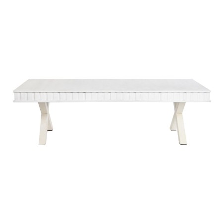 Hoofdtafel DKD Home Decor 140 x 70 x 42 cm Metaal Mangohout