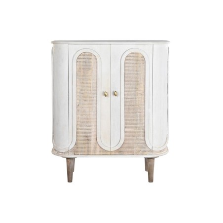 Aparador DKD Home Decor Blanco Metal Hierro Madera de mango 92 x 40 x