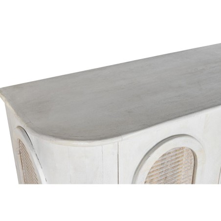 Dressoir DKD Home Decor Wit Metaal Ijzer Mangohout 92 x 40 x 113 cm