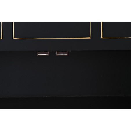 Ladenkast DKD Home Decor Zwart Gouden Spar Hout MDF Orientaals 63 x 28