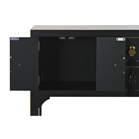 Recibidor DKD Home Decor Blanco Negro Dorado 63 x 28 x 83 cm