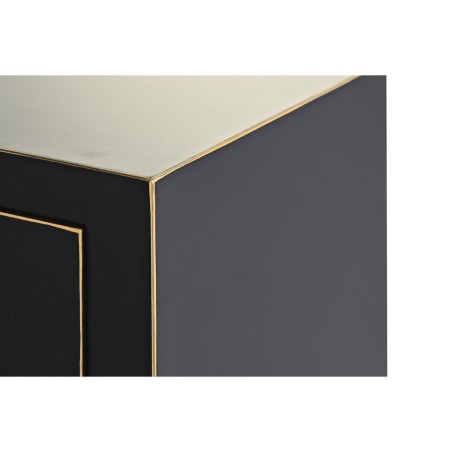 Recibidor DKD Home Decor Blanco Negro Dorado 63 x 28 x 83 cm