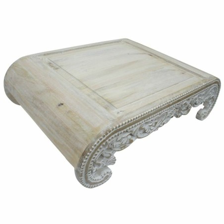 Mesa auxiliar DKD Home Decor Blanco Madera de mango 89 x 63,5 x 25,4 c