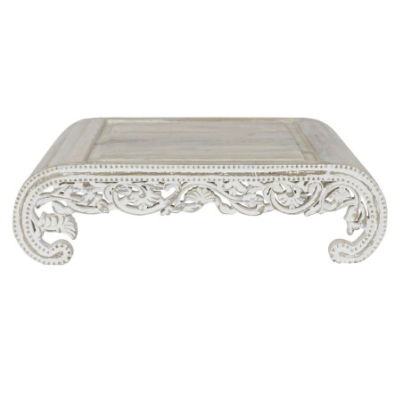 Mesa auxiliar DKD Home Decor Blanco Madera de mango 89 x 63,5 x 25,4 c