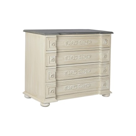 Cajonera DKD Home Decor 100 x 50 x 83,5 cm Gris Beige Gris oscuro Made