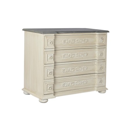 Cassettiera DKD Home Decor 100 x 50 x 83,5 cm Grigio Beige Grigio scur