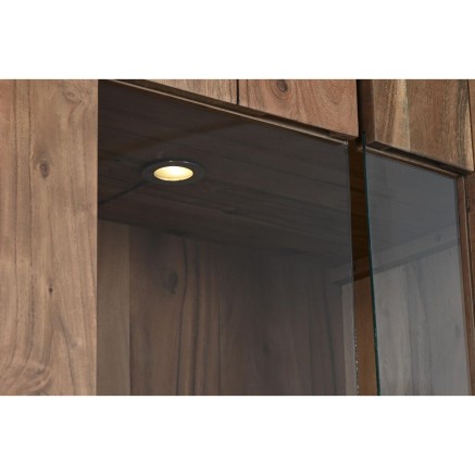 Stand Espositore DKD Home Decor 80 x 40 x 197 cm Cristallo Alluminio A 2