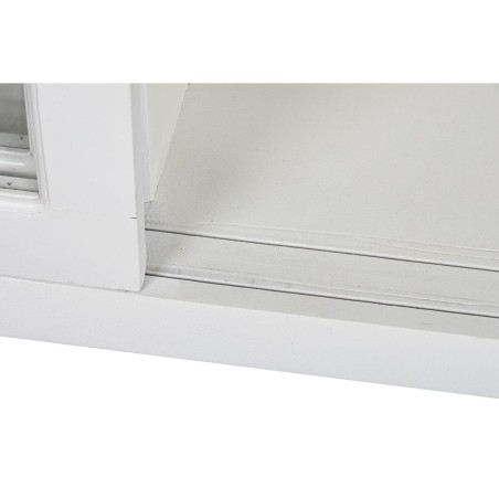 Buffet DKD Home Decor Blanc Gris Brun foncé Verre Bois de manguier 16