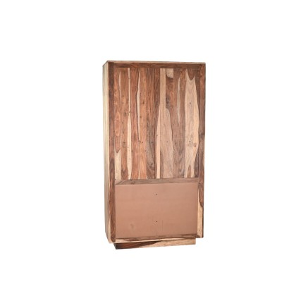 Vitrina DKD Home Decor Cristal Madera de caucho 100 x 42 x 190 cm 2