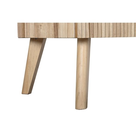 Aparador DKD Home Decor Dorado Marrón claro Madera de Paulonia Madera