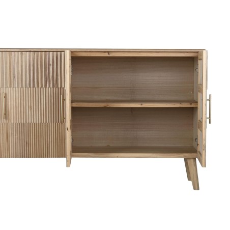 Anrichte DKD Home Decor Gold Hellbraun Paulonia-Holz Holz MDF 157 x 40