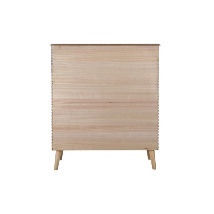 Aparador DKD Home Decor Dorado Marrón claro Madera de Paulonia Madera 2