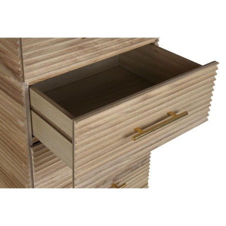 Kommode DKD Home Decor Gold Hellbraun Holz Paulonia-Holz Holz MDF Scan