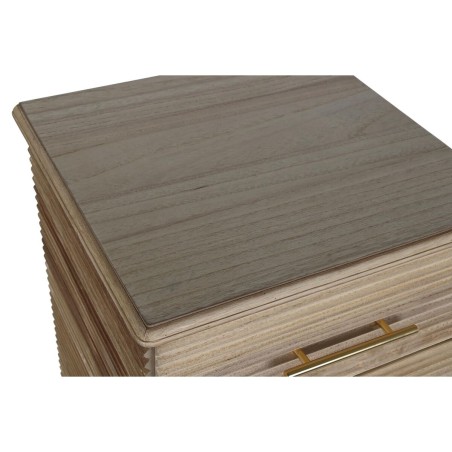 Kommode DKD Home Decor Gold Hellbraun Holz Paulonia-Holz Holz MDF Scan