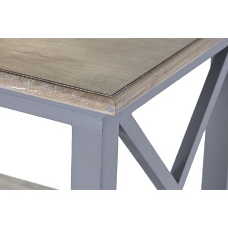 Buffet DKD Home Decor Gris Naturel Bois de paulownia Bois MDF 132 x 40