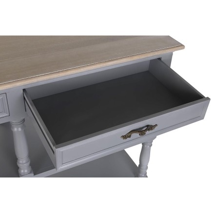 Sideboard DKD Home Decor Grey Natural Paolownia wood MDF Wood 117 x 39 2