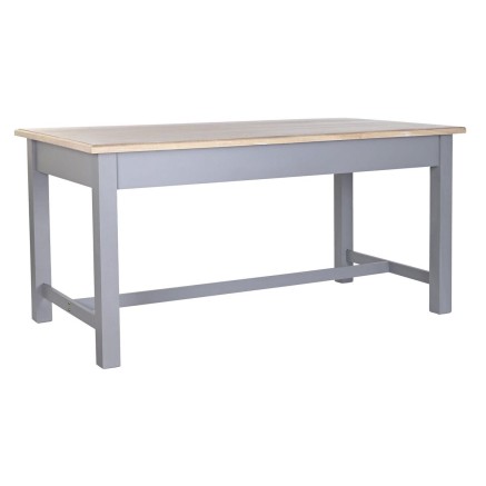 Table de Salle à Manger DKD Home Decor Gris Naturel Bois Bois de paul