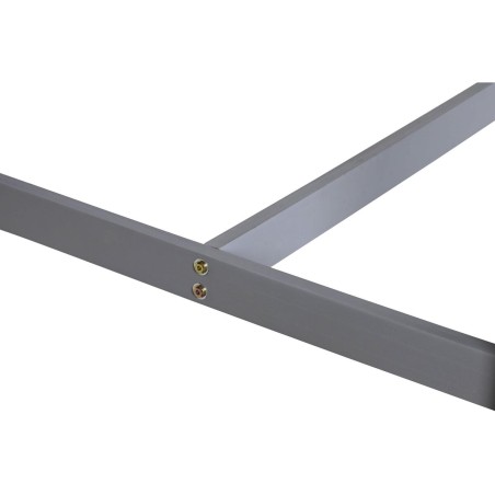 Tavolo da Pranzo DKD Home Decor Grigio Naturale Legno Legno di paulown