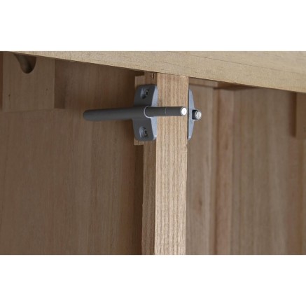 Garderobe DKD Home Decor natürlich Kiefer Holz MDF 90 x 40 x 180 cm 2