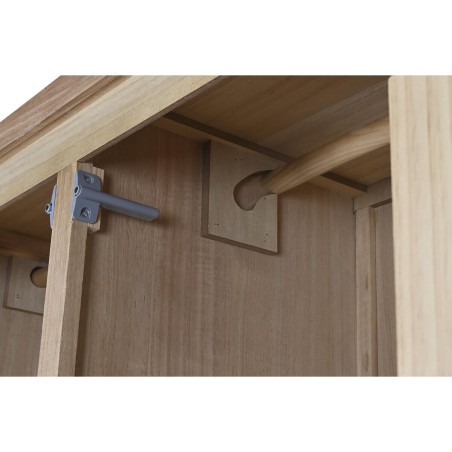 Klerenkast DKD Home Decor Natuurlijk Pijnboom Hout MDF 90 x 40 x 180 c