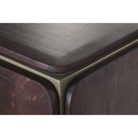 Dressoir DKD Home Decor Bruin Staal Mangohout 160 x 40 x 81 cm