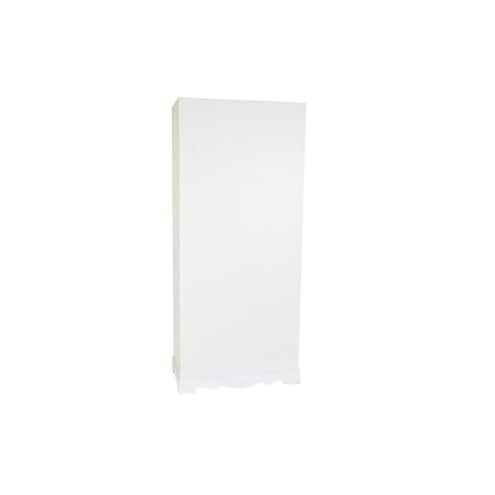 Armoire DKD Home Decor Blanc Naturel Verre Sapin 86 x 40 x 180 cm 80 x
