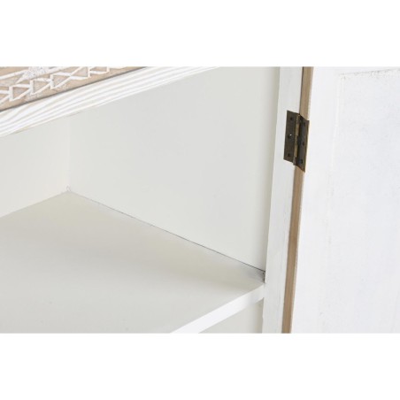 Armadio DKD Home Decor Bianco Naturale Cristallo Abete 86 x 40 x 180 c