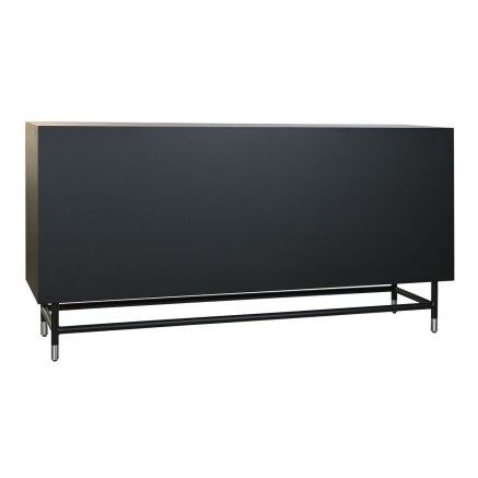 Anrichte DKD Home Decor 160 x 40 x 80 cm Schwarz Grau Weiß Knochen Ha 2