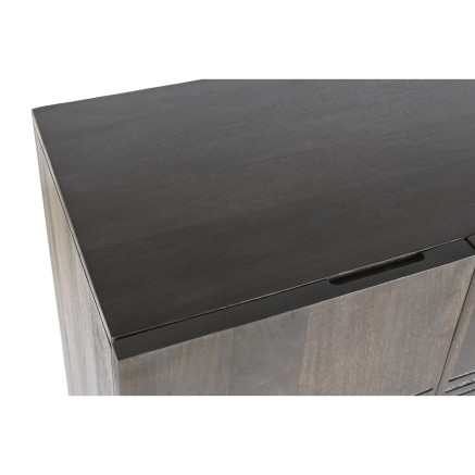 Kast DKD Home Decor Bruin Metaal Mangohout 70 x 45 x 142 cm 2