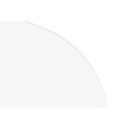 Sgabello DKD Home Decor Nero Metallo Bianco polipropilene (52,5 x 49 x