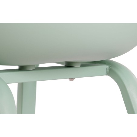 Silla con Reposabrazos DKD Home Decor 56 x 58 x 78 cm Verde 60 x 52 x