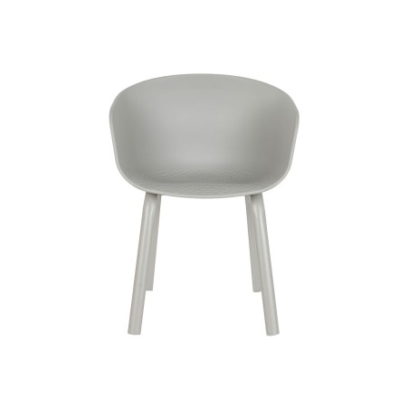 Silla de Comedor DKD Home Decor Gris claro 56 x 58 x 78 cm 60 x 55 x 7