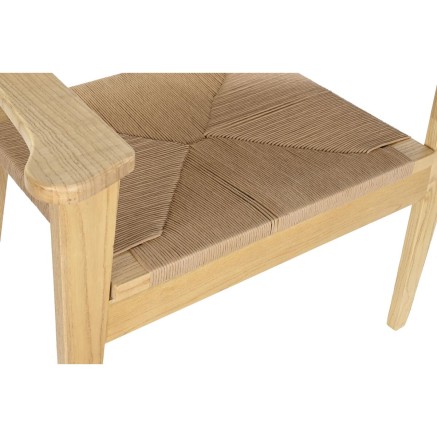 Keukenstoel DKD Home Decor 67 x 47 x 84 cm 83 x 62 x 84 cm Natuurlijk 2
