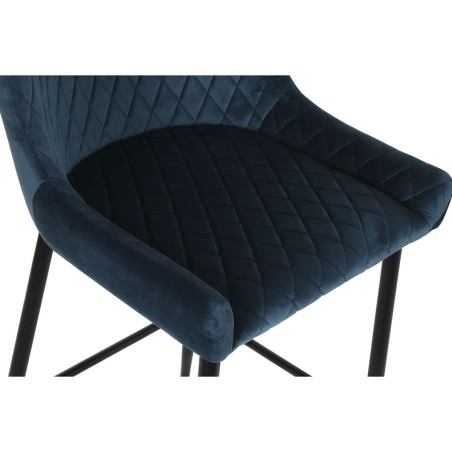 Kruk DKD Home Decor Marineblauw Metaal 47 x 58 x 96,5 cm
