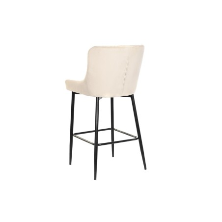 Kruk DKD Home Decor Zwart Beige Metaal 58,5 x 48,5 x 96,5 cm 48 x 55 x