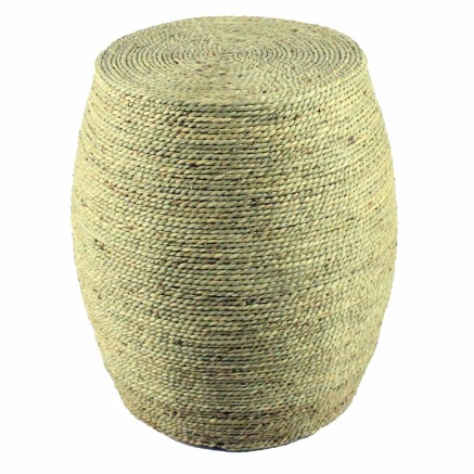 Voetensteun DKD Home Decor Bruin Lichtbruin Industriële hennep Touw N