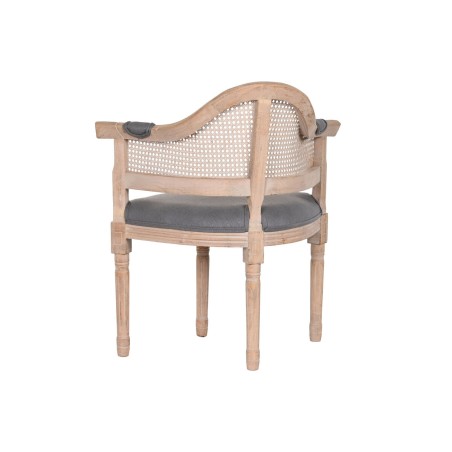 Silla de Comedor DKD Home Decor Gris oscuro 67 x 51 x 85 cm 79 x 53 x