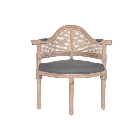 Silla de Comedor DKD Home Decor Gris oscuro 67 x 51 x 85 cm 79 x 53 x