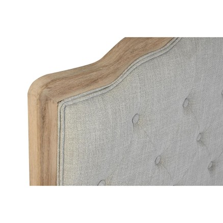 Kopfende des Betts DKD Home Decor Hellgrau Eg 180 x 10 x 120 cm 2