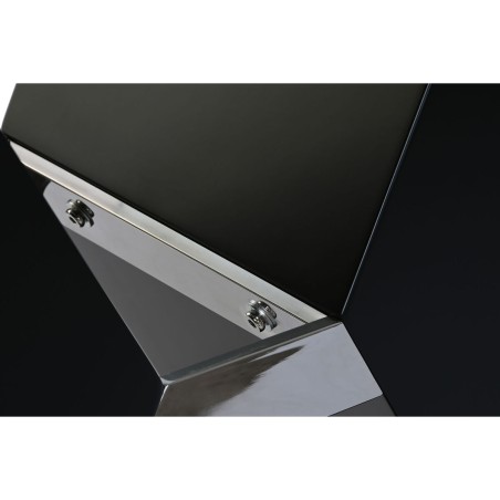 Tavolo da Pranzo DKD Home Decor Nero Legno Vetro Temperato Legno MDF 1