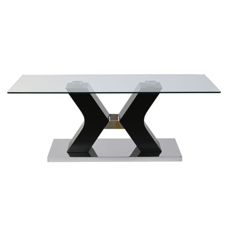 Centre Table DKD Home Decor Wood 120 x 60 x 45 cm Tempered Glass MDF W