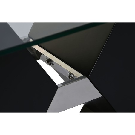 Mesa de Centro DKD Home Decor Madera 120 x 60 x 45 cm Cristal Templado