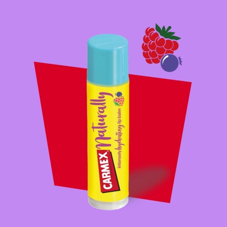 Balsamo Idratante Carmex Hi Anti-Age Trasparente Frutti rossi Stick Vo
