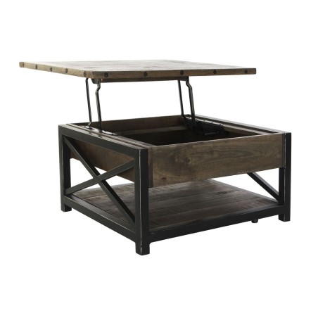Mesa de Centro Elevable DKD Home Decor 116 x 74 x 44 cm Metal Madera d