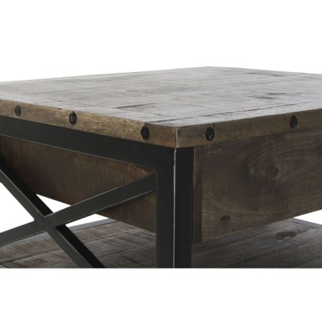 Mesa de Centro Elevable DKD Home Decor 116 x 74 x 44 cm Metal Madera d